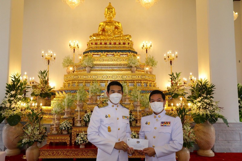 พระบาทสมเด็จพระเจ้าอยู่หัว  ทรงพระกรุณาโปรดเกล้าฯ พระราชทานผ้าพระกฐิน ประจำปี พ.ศ. 2565 ให้กรมการพัฒนาชุมชนนำไปทอดถวาย ณ วัดเจษฎาราม พระอารามหลวง ตำบลมหาชัย อำเภอเมืองสมุทรสาคร จังหวัดสมุทรสาคร