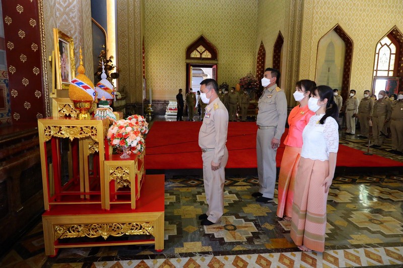 อธิบดี พช. นำคณะผู้บริหารพร้อมเจ้าหน้าที่ร่วมพิธีเจริญพระพุทธมนต์และเจริญจิตตภาวนาถวายพระพรชัยมงคลแด่สมเด็จพระเจ้าลูกเธอ เจ้าฟ้าพัชรกิติยาภา นเรนทิราเทพยวดี กรมหลวงราชสาริณีสิริพัชร มหาวัชรราชธิดา
