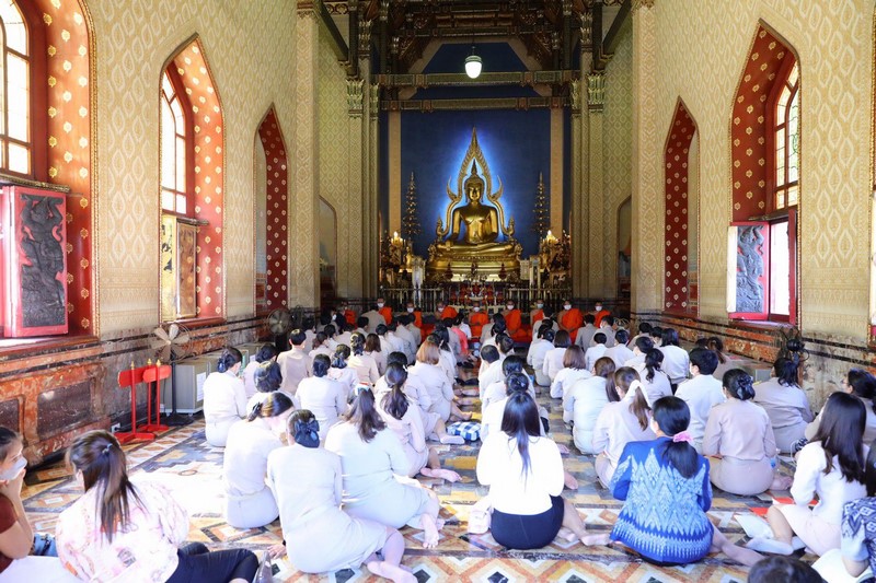 อธิบดี พช. นำคณะผู้บริหารพร้อมเจ้าหน้าที่ร่วมพิธีเจริญพระพุทธมนต์และเจริญจิตตภาวนาถวายพระพรชัยมงคลแด่สมเด็จพระเจ้าลูกเธอ เจ้าฟ้าพัชรกิติยาภา นเรนทิราเทพยวดี กรมหลวงราชสาริณีสิริพัชร มหาวัชรราชธิดา