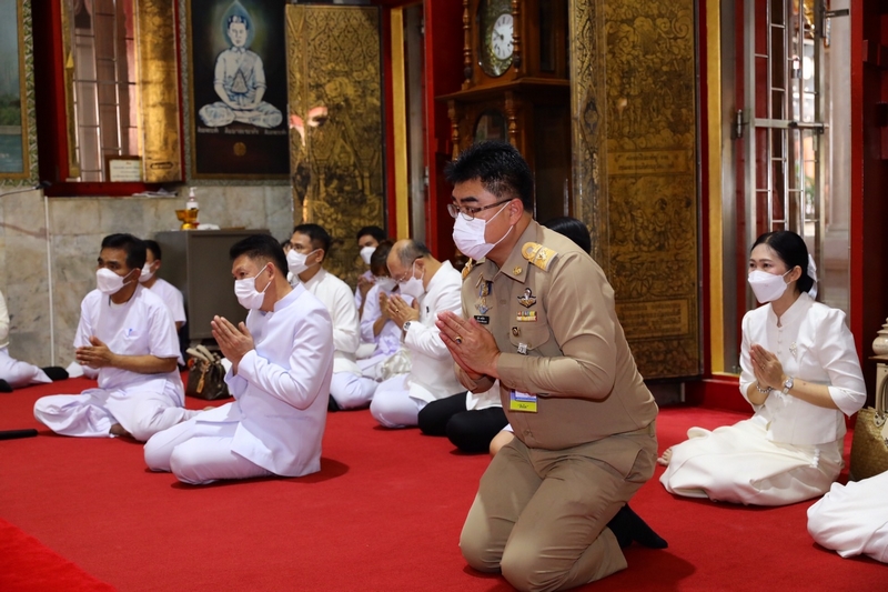 อธิบดี พช. นำคณะผู้บริหาร ข้าราชการ ปฏิบัติธรรมบำเพ็ญจิตตภาวนา ถวายพระพรชัยมงคลแด่สมเด็จพระเจ้าลูกเธอ เจ้าฟ้าพัชรกิติยาภาฯ เพื่อถวายความจงรักภักดีและสำนึกในพระกรุณาธิคุณ และบวชเนกขัมมะบารมี เพื่อธำรงรักษาไว้ซึ่งพระพุทธศาสนาสืบไป