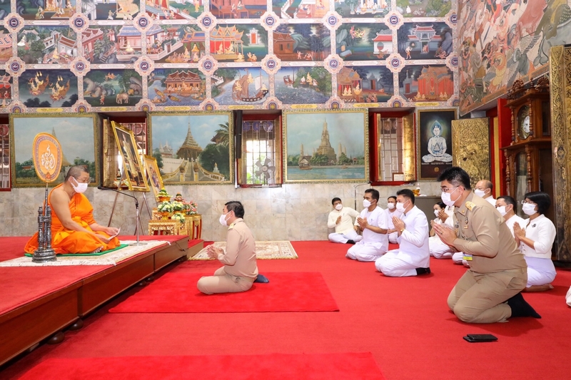 อธิบดี พช. นำคณะผู้บริหาร ข้าราชการ ปฏิบัติธรรมบำเพ็ญจิตตภาวนา ถวายพระพรชัยมงคลแด่สมเด็จพระเจ้าลูกเธอ เจ้าฟ้าพัชรกิติยาภาฯ เพื่อถวายความจงรักภักดีและสำนึกในพระกรุณาธิคุณ และบวชเนกขัมมะบารมี เพื่อธำรงรักษาไว้ซึ่งพระพุทธศาสนาสืบไป