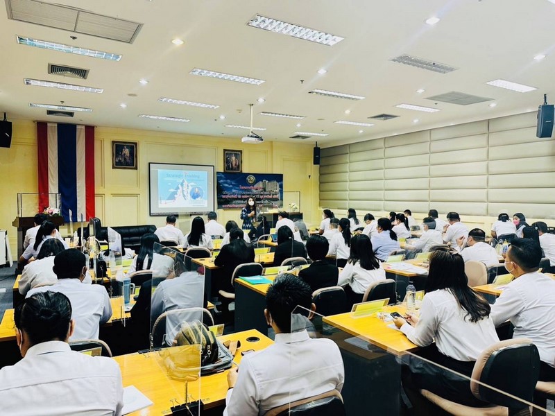 ศูนย์สารสนเทศเพื่อการพัฒนาชุมชน ร่วมบรรยายให้ความรู้หลักสูตรนักบริหารงานท้องถิ่นระดับต้น รุ่นที่ 8