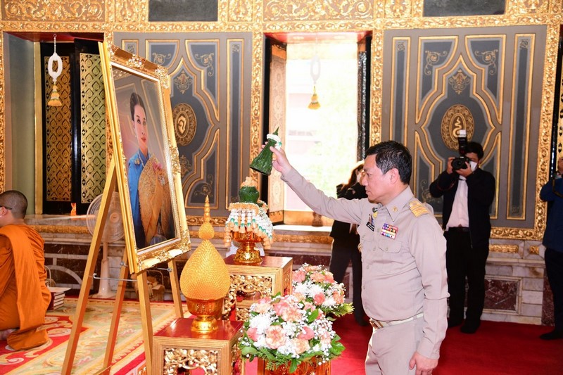 อธิบดี พช. เป็นประธานพิธีเจริญพระพุทธมนต์ถวายพระพรแด่สมเด็จพระเจ้าลูกเธอ เจ้าฟ้าพัชรกิติยาภานเรนทิราเทพยวดี กรมหลวงราชสาริณีสิริพัชร มหาวัชรราชธิดา