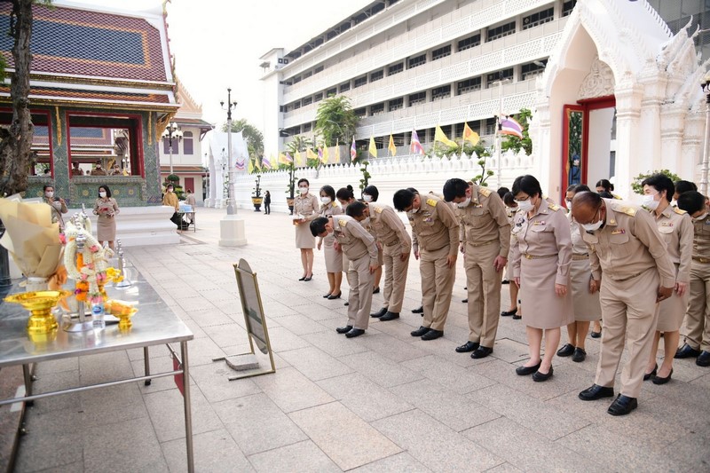 อธิบดี พช. เป็นประธานพิธีเจริญพระพุทธมนต์ถวายพระพรแด่สมเด็จพระเจ้าลูกเธอ เจ้าฟ้าพัชรกิติยาภานเรนทิราเทพยวดี กรมหลวงราชสาริณีสิริพัชร มหาวัชรราชธิดา