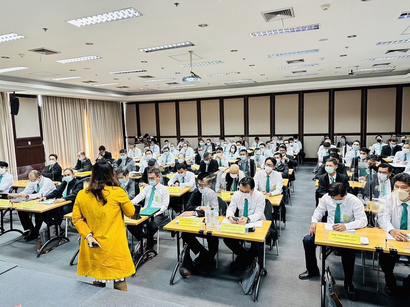 ศูนย์สารสนเทศเพื่อการพัฒนาชุมชน ร่วมบรรยายให้ความรู้หลักสูตรนักบริหารงานช่าง (อำนวยการท้องถิ่นระดับต้น) รุ่นที่ 82