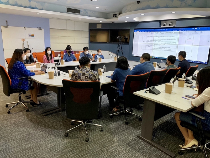ประชุมโครงการเพิ่มประสิทธิภาพการบริหารจัดการความมั่นคงปลอดภัยสารสนเทศตามแนวทางมาตรฐานสากล ปีงบประมาณ พ.ศ.2566 กิจกรรม ประชุมทบทวนคู่มือการปฏิบัติงานที่เกี่ยวข้อง (Procedure), ตัวชี้วัด (Key Performance Indicator : KPI) ข้อกำหนด ISO/IEC 27001:2022 (Statement of Applicability : SOA)