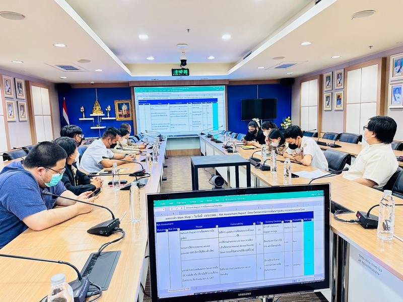 ศูนย์สารสนเทศฯ ประชุมทบทวนการประเมินความเสี่ยง (Risk Assessment) และจัดทำแผนการจัดการความเสี่ยง (Risk Treatment Plan : RTP)