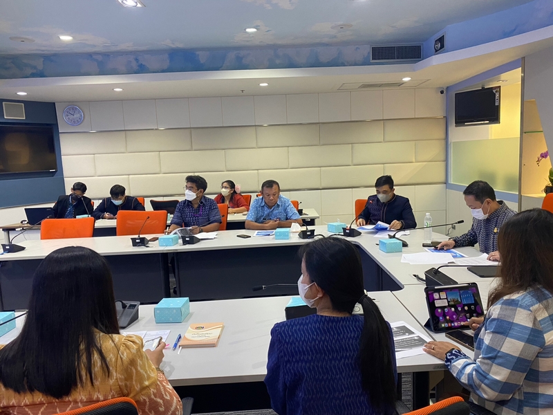 ศูนย์สารสนเทศฯ ประชุมคณะทำงานฯ มิติที่ 5 นวัตกรรมด้านความโปร่งใส ตามโครงการพัฒนาชุมชนใสสะอาด ประจำปีงบประมาณ พ.ศ. 2566