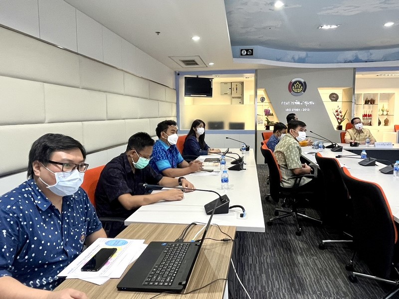 คณะทำงานศึกษารูปแบบและระบบการบริหารจัดการข้อมูลความจำเป็นพื้นฐานระดับหมู่บ้าน (จปฐ.) ร่วมหารือกระบวนการจัดเก็บข้อมูลรูปแบบใหม่