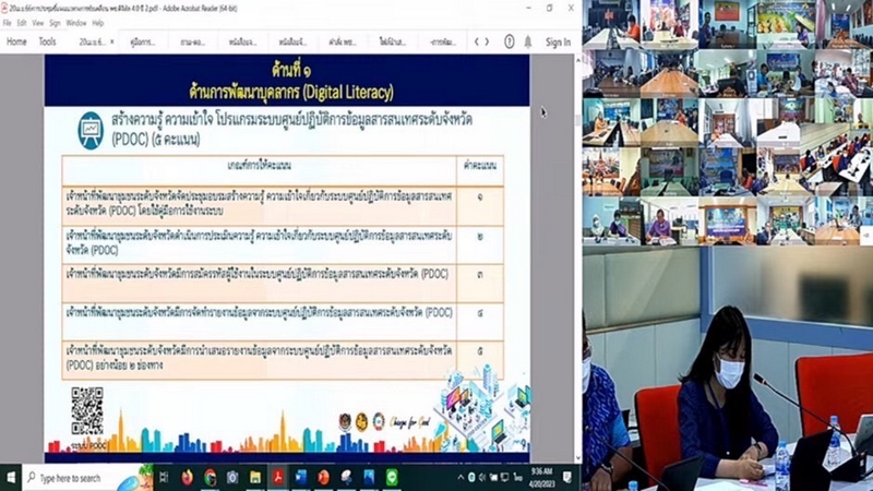 ศูนย์สารสนเทศฯ ขับเคลื่อนโครงการพัฒนาชุมชนดิจิทัล 4.0 ประจำปี 2566