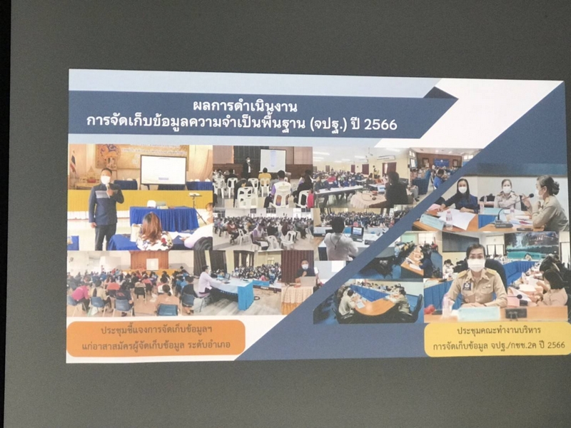 ศูนย์สารสนเทศเพื่อการพัฒนาชุมชน สนับสนุนการดำเนินโครงการบริหารการจัดเก็บและใช้ประโยชน์ข้อมูลความจำเป็นพื้นฐาน (จปฐ.) ประจำปีงบประมาณ 2566 ณ จังหวัดกำแพงเพชร