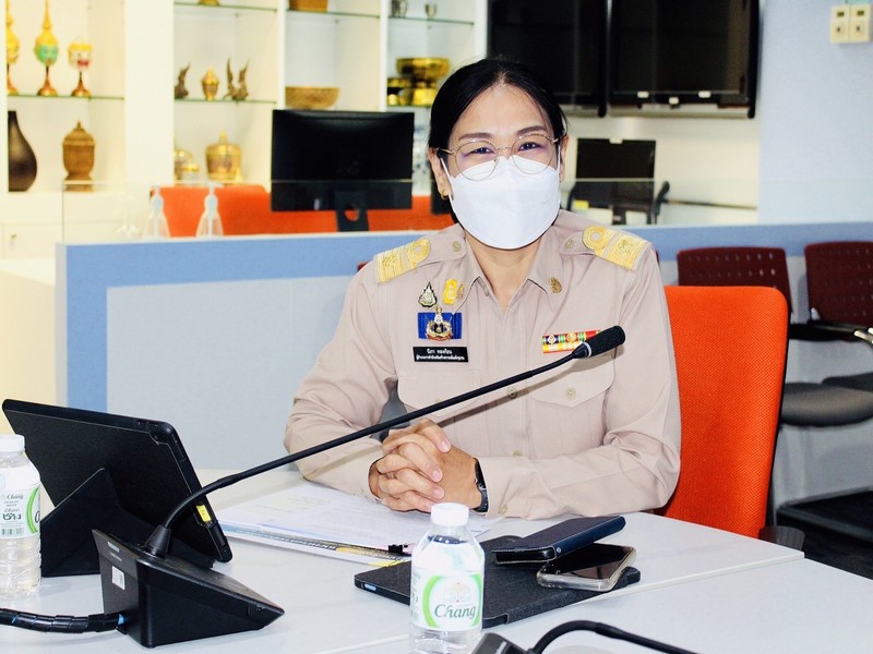 พช. ชี้แจงการบริหารจัดการฐานข้อมูลขนาดใหญ่ หรือ Big Data กรมการพัฒนาชุมชน : ฐานข้อมูล “โคก หนอง นา” ผ่านระบบ Video Conference