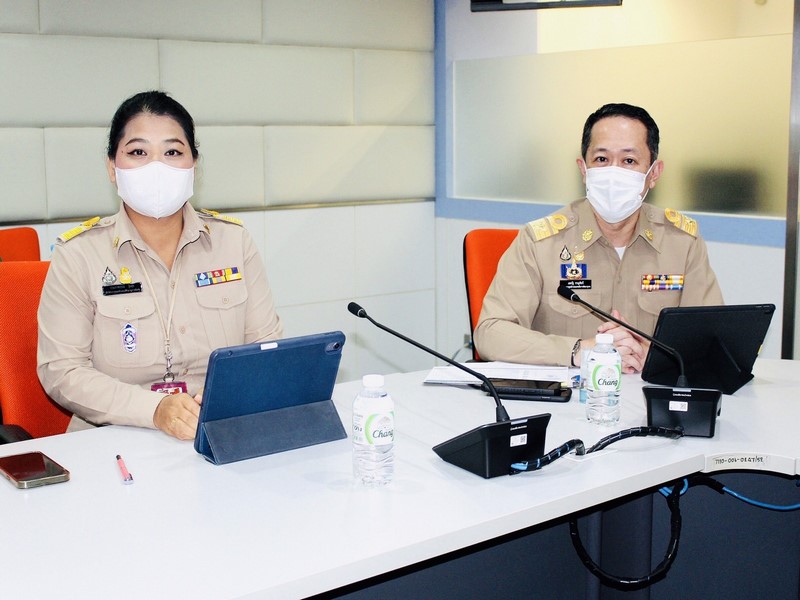 พช. ชี้แจงการบริหารจัดการฐานข้อมูลขนาดใหญ่ หรือ Big Data กรมการพัฒนาชุมชน : ฐานข้อมูล “โคก หนอง นา” ผ่านระบบ Video Conference