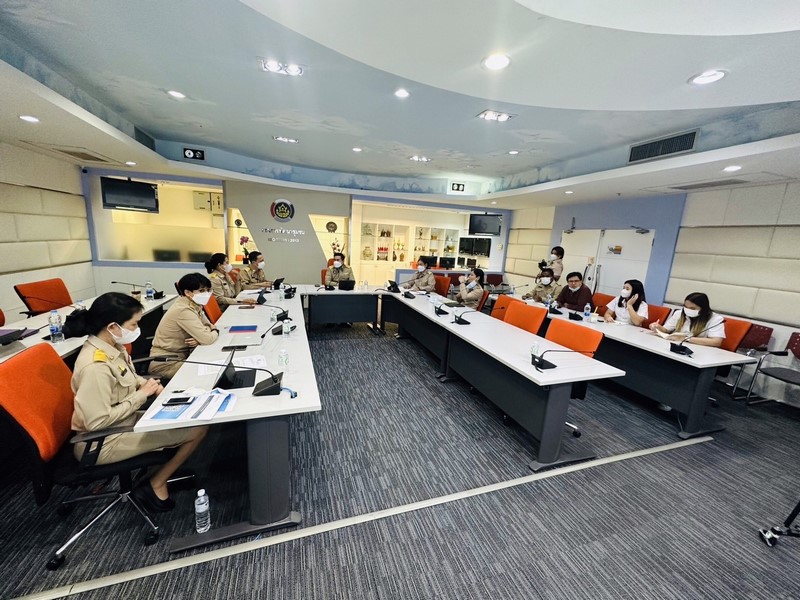 พช. ชี้แจงการบริหารจัดการฐานข้อมูลขนาดใหญ่ หรือ Big Data กรมการพัฒนาชุมชน : ฐานข้อมูล “โคก หนอง นา” ผ่านระบบ Video Conference