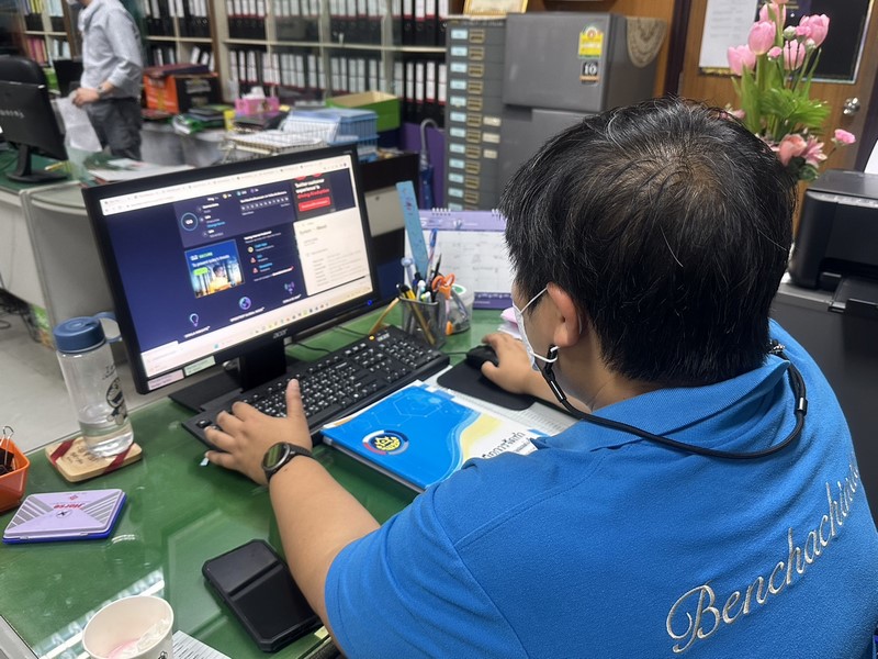 ศูนย์สารสนเทศฯ ติดตามการดำเนินงานโครงการที่เกี่ยวข้องกับระบบเครือข่ายและความมั่นคงปลอดภัยด้านเทคโนโลยีสารสนเทศ ปีงบประมาณ พ.ศ.2566 ในพื้นที่จังหวัดสงขลา