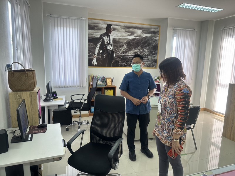 ศูนย์สารสนเทศฯ ติดตามการดำเนินงานโครงการที่เกี่ยวข้องกับระบบเครือข่ายและความมั่นคงปลอดภัยด้านเทคโนโลยีสารสนเทศ ปีงบประมาณ พ.ศ.2566 ในพื้นที่จังหวัดสงขลา