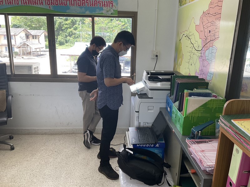 ศูนย์สารสนเทศฯ ตรวจติดตามการดำเนินงานโครงการที่เกี่ยวข้องกับระบบเครือข่ายและความมั่นคงปลอดภัยด้านเทคโนโลยีสารสนเทศ ประจำปีงบประมาณ พ.ศ.2566 ณ พัทลุง