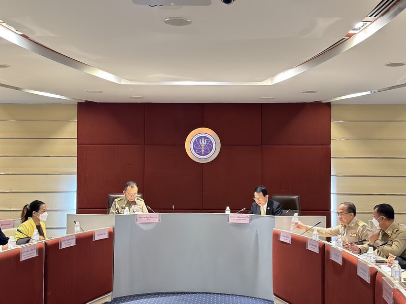 กรมการพัฒนาชุมชน ร่วมประชุมหารือการเชื่อมโยงข้อมูลเพื่อการพัฒนาระบบบริหารจัดการข้อมูลขนาดใหญ่ (Big Data) ของมหาวิทยาลัยราชภัฎ