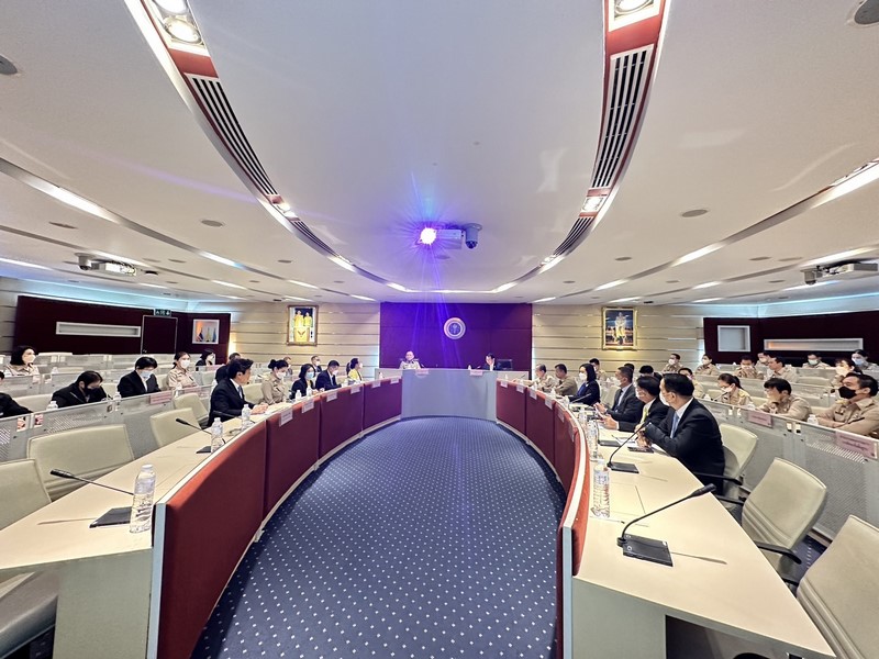 กรมการพัฒนาชุมชน ร่วมประชุมหารือการเชื่อมโยงข้อมูลเพื่อการพัฒนาระบบบริหารจัดการข้อมูลขนาดใหญ่ (Big Data) ของมหาวิทยาลัยราชภัฎ