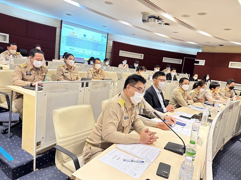 กรมการพัฒนาชุมชน ร่วมประชุมหารือการเชื่อมโยงข้อมูลเพื่อการพัฒนาระบบบริหารจัดการข้อมูลขนาดใหญ่ (Big Data) ของมหาวิทยาลัยราชภัฎ