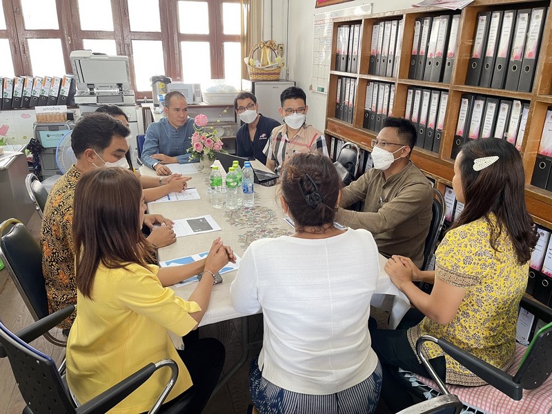 ศูนย์สารสนเทศฯ ติดตามการดำเนินงานโครงการที่เกี่ยวข้องกับระบบเครือข่ายและความมั่นคงปลอดภัยด้านเทคโนโลยีสารสนเทศ ปีงบประมาณ พ.ศ.2566 ณ สำนักงานพัฒนาชุมชนอำเภอหาดใหญ่ จังหวัดสงขลา