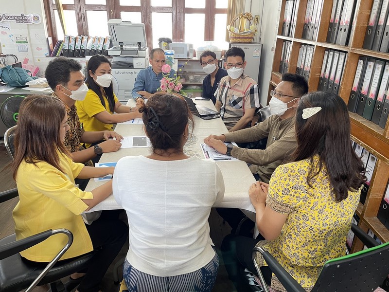 ศูนย์สารสนเทศฯ ติดตามการดำเนินงานโครงการที่เกี่ยวข้องกับระบบเครือข่ายและความมั่นคงปลอดภัยด้านเทคโนโลยีสารสนเทศ ปีงบประมาณ พ.ศ.2566 ณ สำนักงานพัฒนาชุมชนอำเภอหาดใหญ่ จังหวัดสงขลา