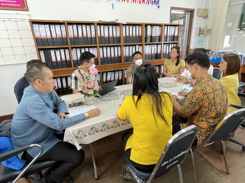 ศูนย์สารสนเทศฯ ติดตามการดำเนินงานโครงการที่เกี่ยวข้องกับระบบเครือข่ายและความมั่นคงปลอดภัยด้านเทคโนโลยีสารสนเทศ ปีงบประมาณ พ.ศ.2566 ณ สำนักงานพัฒนาชุมชนอำเภอหาดใหญ่ จังหวัดสงขลา