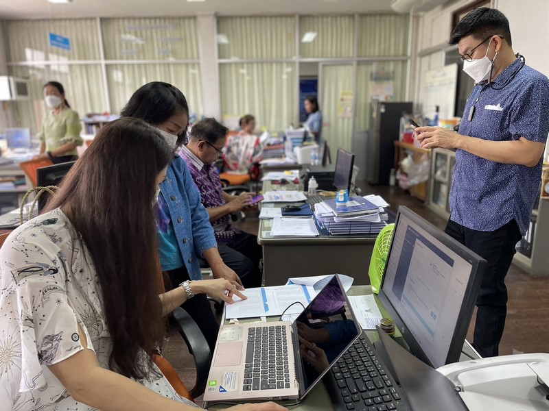 ศูนย์สารสนเทศฯ ตรวจติดตามการดำเนินงานโครงการที่เกี่ยวข้องกับระบบเครือข่ายและความมั่นคงปลอดภัยด้านเทคโนโลยีสารสนเทศ ประจำปีงบประมาณ พ.ศ.2566 ณ พัทลุง