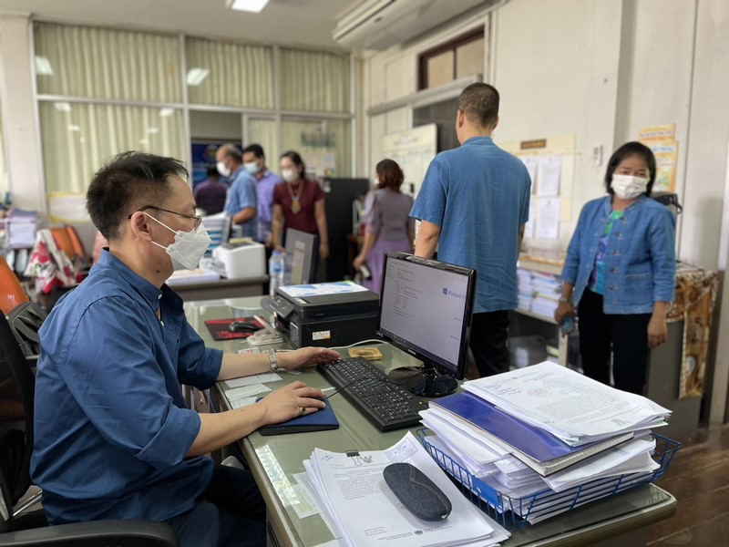 ศูนย์สารสนเทศฯ ตรวจติดตามการดำเนินงานโครงการที่เกี่ยวข้องกับระบบเครือข่ายและความมั่นคงปลอดภัยด้านเทคโนโลยีสารสนเทศ ประจำปีงบประมาณ พ.ศ.2566 ณ พัทลุง