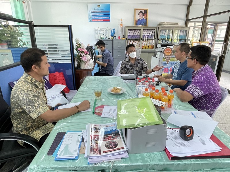 ศูนย์สารสนเทศฯ ตรวจติดตามการดำเนินงานโครงการที่เกี่ยวข้องกับระบบเครือข่ายและความมั่นคงปลอดภัยด้านเทคโนโลยีสารสนเทศ ประจำปีงบประมาณ พ.ศ.2566 ณ พัทลุง