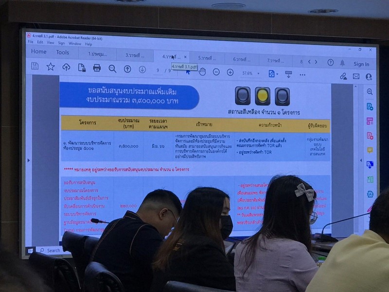 ศูนย์สารสนเทศเพื่อการพัฒนาชุมชน จัดประชุม ศสท. ครั้งที่ 6/2566