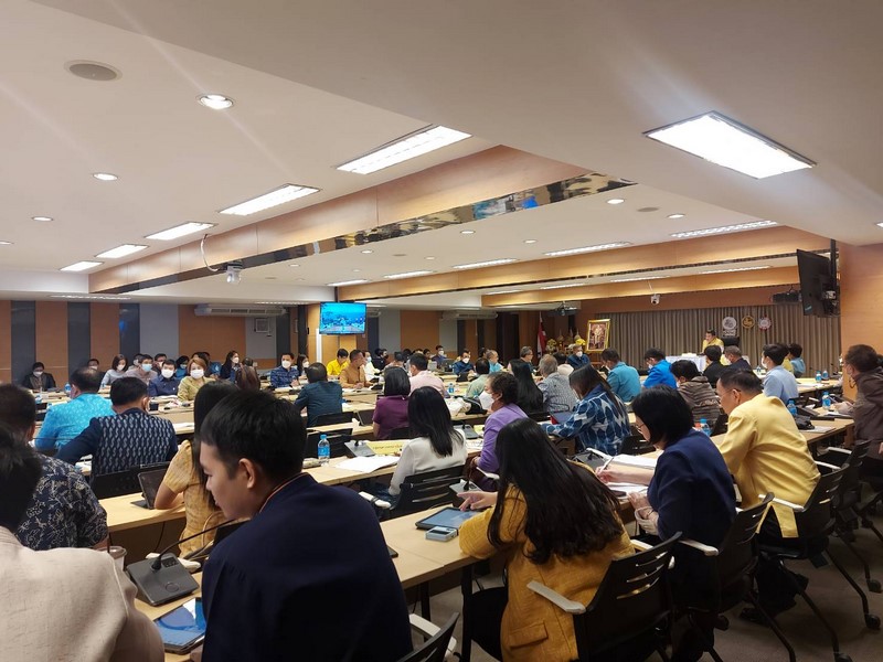ศูนย์สารสนเทศเพื่อการพัฒนาชุมชน ร่วมประชุมขับเคลื่อนและติดตามนโยบายของรัฐบาล และภารกิจสำคัญของกระทรวงมหาดไทย(เดือนกรกฎาคม 2566)