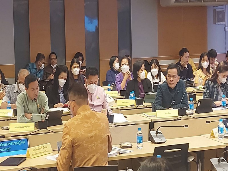 ศูนย์สารสนเทศเพื่อการพัฒนาชุมชน ร่วมประชุมขับเคลื่อนและติดตามนโยบายของรัฐบาล และภารกิจสำคัญของกระทรวงมหาดไทย(เดือนกรกฎาคม 2566)