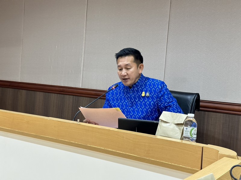 ศูนย์สารสนเทศฯ เข้าร่วมการประชุมเพื่อประเมินร่างข้อเสนอโครงการเพื่อการขับเคลื่อนการบรรลุเป้าหมายยุทธศาสตร์ชาติ ประจำปีงบประมาณ พ.ศ. 2568  (โครงการสำคัญฯ 2568)