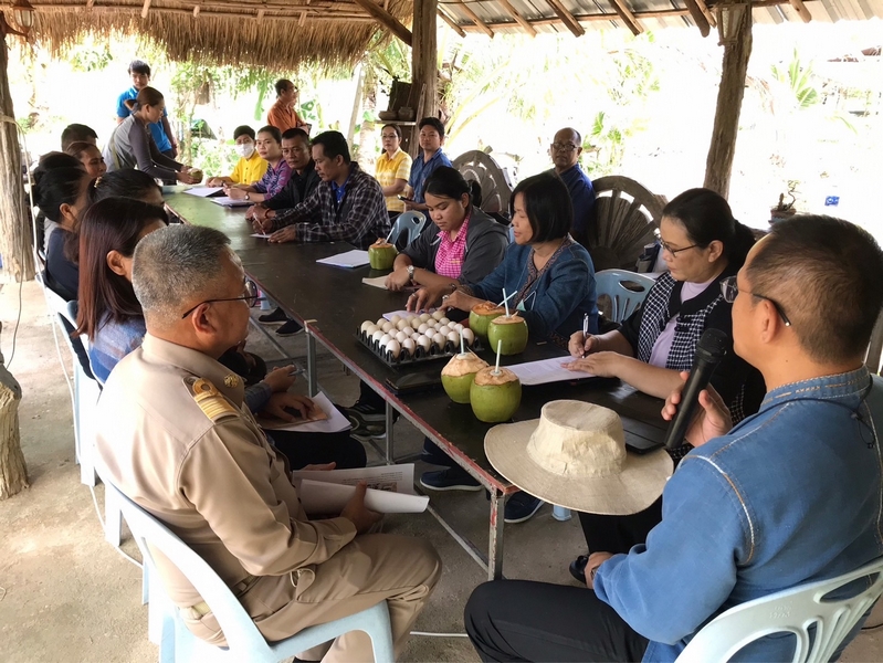 ศสท. ร่วมสนับสนุนการขับเคลื่อนงานภายใต้โครงการพัชรสุธาคชานุรักษ์ กิจกรรมสนับสนุนการพัฒนาหมู่บ้านคนรักษ์ช้าง อำเภอเขาฉกรรจ์ จังหวัดสระแก้ว