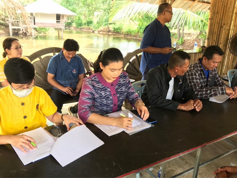 ศสท. ร่วมสนับสนุนการขับเคลื่อนงานภายใต้โครงการพัชรสุธาคชานุรักษ์ กิจกรรมสนับสนุนการพัฒนาหมู่บ้านคนรักษ์ช้าง อำเภอเขาฉกรรจ์ จังหวัดสระแก้ว