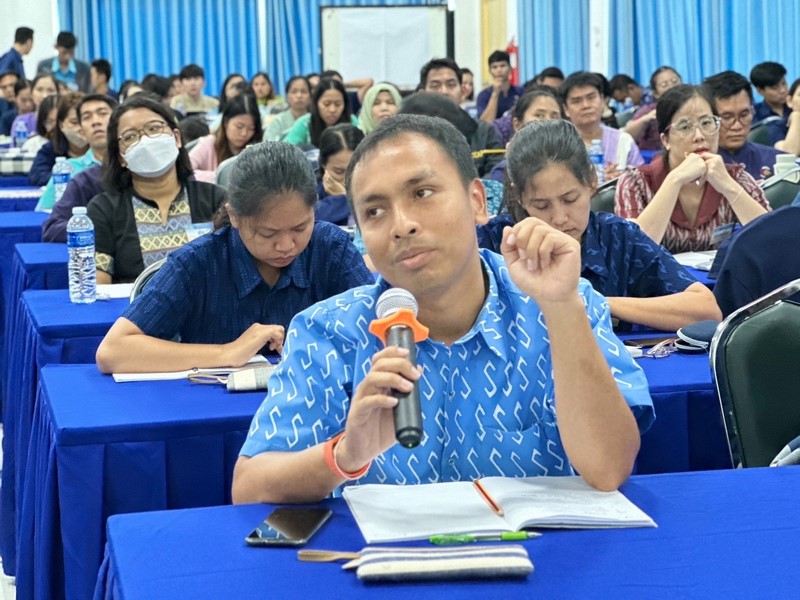 ศูนย์สารสนเทศเพื่อการพัฒนาชุมชนเสริมความรู้ นักพัฒนากับโลกดิจิทัล (Digital Literacy) PDPA และข้อมูลเพื่อการพัฒนาชนบท (จปฐ./กชช.2ค/TPMAP) แก่พัฒนากร รุ่นที่ 123