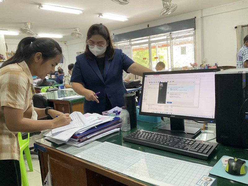 ศูนย์สารสนเทศฯ ตรวจติดตามการดำเนินงานโครงการที่เกี่ยวข้องกับระบบเครือข่ายและความมั่นคงปลอดภัยด้านเทคโนโลยีสารสนเทศ ประจำปีงบประมาณ พ.ศ.2566 ณ จังหวัดยโสธร