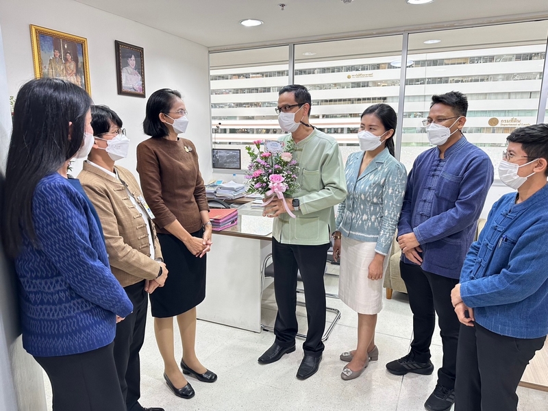 ศูนย์สารสนเทศฯ ร่วมแสดงความยินดีในโอกาสเข้ารับตำแหน่ง พัฒนาการจังหวัด