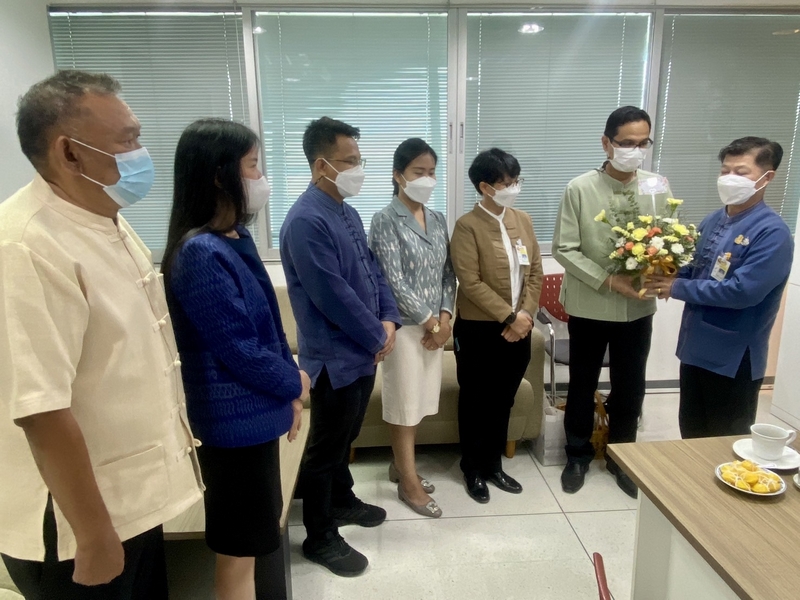 ศูนย์สารสนเทศฯ ร่วมแสดงความยินดีในโอกาสเข้ารับตำแหน่ง พัฒนาการจังหวัด