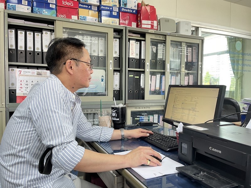 ศูนย์สารสนเทศฯ ตรวจติดตามการดำเนินงานโครงการที่เกี่ยวข้องกับระบบเครือข่ายและความมั่นคงปลอดภัยด้านเทคโนโลยีสารสนเทศ ประจำปีงบประมาณ พ.ศ.2566 ณ จังหวัดกาฬสินธุ์