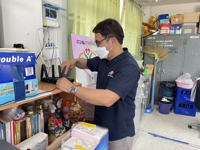 ศูนย์สารสนเทศฯ ตรวจติดตามการดำเนินงานโครงการที่เกี่ยวข้องกับระบบเครือข่ายและความมั่นคงปลอดภัยด้านเทคโนโลยีสารสนเทศ ประจำปีงบประมาณ พ.ศ.2566 ณ จังหวัดกาฬสินธุ์
