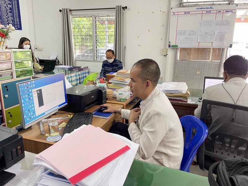 ศูนย์สารสนเทศฯ ตรวจติดตามการดำเนินงานโครงการที่เกี่ยวข้องกับระบบเครือข่ายและความมั่นคงปลอดภัยด้านเทคโนโลยีสารสนเทศ ประจำปีงบประมาณ พ.ศ.2566 ณ จังหวัดยโสธร