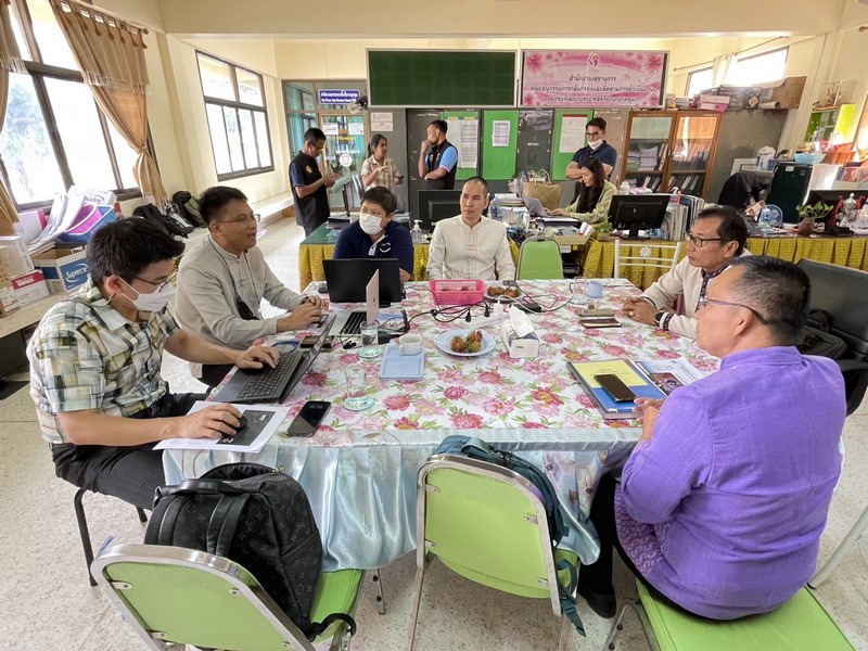 ศูนย์สารสนเทศฯ ตรวจติดตามการดำเนินงานโครงการที่เกี่ยวข้องกับระบบเครือข่ายและความมั่นคงปลอดภัยด้านเทคโนโลยีสารสนเทศ ประจำปีงบประมาณ พ.ศ.2566 ณ จังหวัดยโสธร