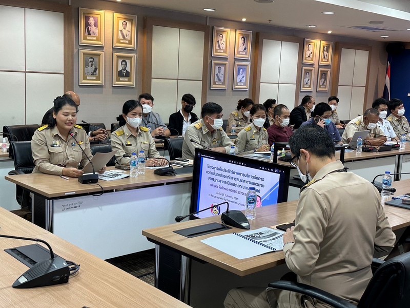 กรมการพัฒนาชุมชน เดินหน้าขับเคลื่อนโครงการเพิ่มประสิทธิภาพการบริหารจัดการความมั่นคงปลอดภัยสารสนเทศ ตามแนวทางมาตรฐานสากล ปีงบประมาณ พ.ศ. 2566