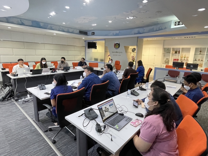 ศูนย์สารสนเทศฯ ติดตามความก้าวหน้าโครงการบำรุงรักษาระบบประชุมทางไกลผ่านอินเทอร์เน็ต พร้อมอุปกรณ์ศูนย์ข้อมูลกลางเพื่อการตัดสินใจ และโครงการพัฒนาระบบบริหารจัดการห้องประชุม 5001 ปีงบประมาณ พ.ศ. 2566
