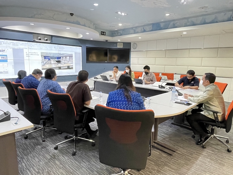 ศูนย์สารสนเทศฯ ติดตามความก้าวหน้าโครงการบำรุงรักษาระบบประชุมทางไกลผ่านอินเทอร์เน็ต พร้อมอุปกรณ์ศูนย์ข้อมูลกลางเพื่อการตัดสินใจ และโครงการพัฒนาระบบบริหารจัดการห้องประชุม 5001 ปีงบประมาณ พ.ศ. 2566