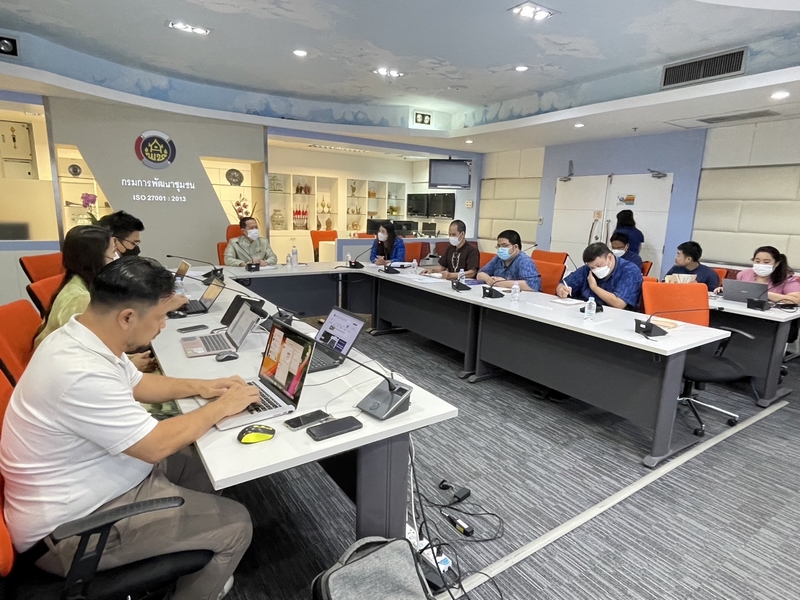 ศูนย์สารสนเทศฯ ติดตามความก้าวหน้าโครงการบำรุงรักษาระบบประชุมทางไกลผ่านอินเทอร์เน็ต พร้อมอุปกรณ์ศูนย์ข้อมูลกลางเพื่อการตัดสินใจ และโครงการพัฒนาระบบบริหารจัดการห้องประชุม 5001 ปีงบประมาณ พ.ศ. 2566