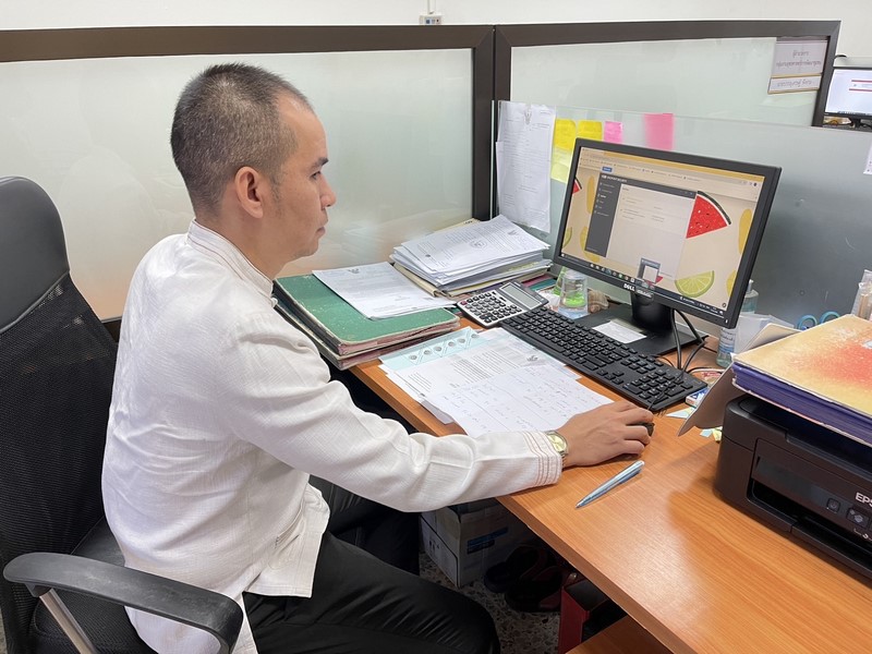 ศูนย์สารสนเทศฯ ตรวจติดตามการดำเนินงานโครงการที่เกี่ยวข้องกับระบบเครือข่ายและความมั่นคงปลอดภัยด้านเทคโนโลยีสารสนเทศ ประจำปีงบประมาณ พ.ศ.2566 ณ จังหวัดอ่างทอง