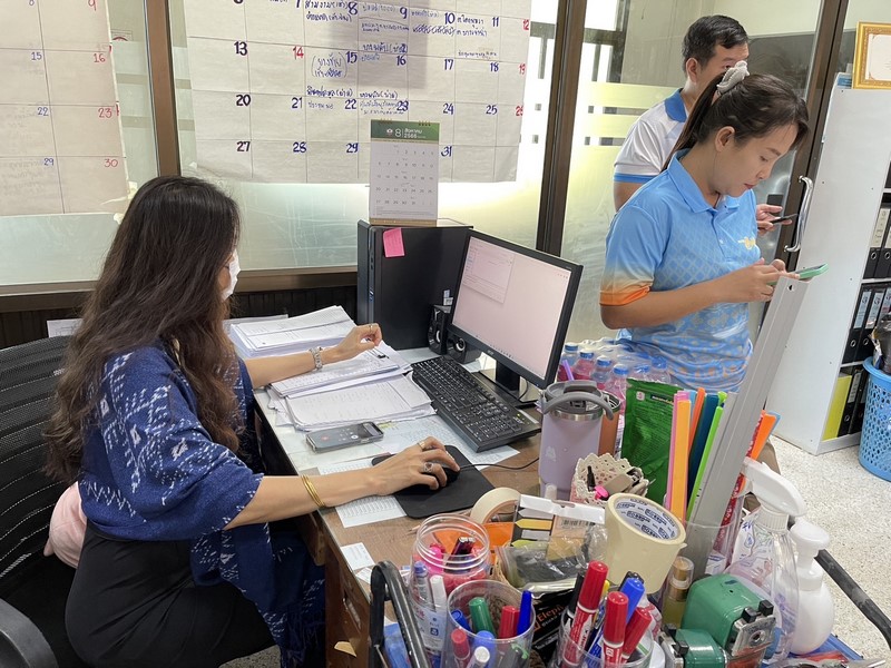 ศูนย์สารสนเทศฯ ตรวจติดตามการดำเนินงานโครงการที่เกี่ยวข้องกับระบบเครือข่ายและความมั่นคงปลอดภัยด้านเทคโนโลยีสารสนเทศ ประจำปีงบประมาณ พ.ศ.2566 ณ จังหวัดอ่างทอง